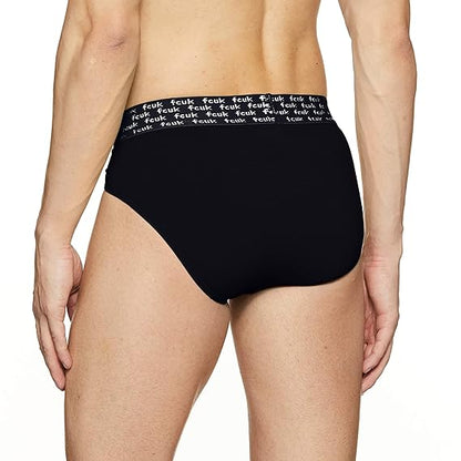 FCUK Mens Solid Briefs