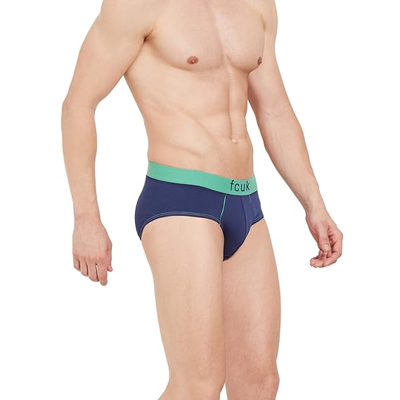 FCUK Men's Solid Brief