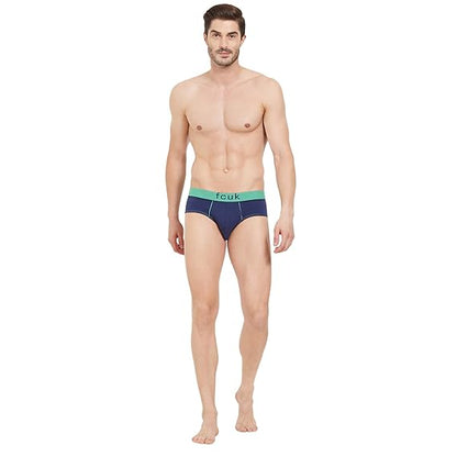 FCUK Men's Solid Brief