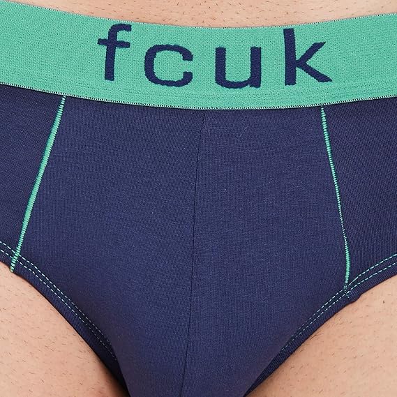 FCUK Men's Solid Brief