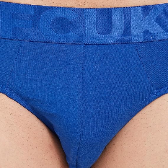 FCUK Men's Solid Brief