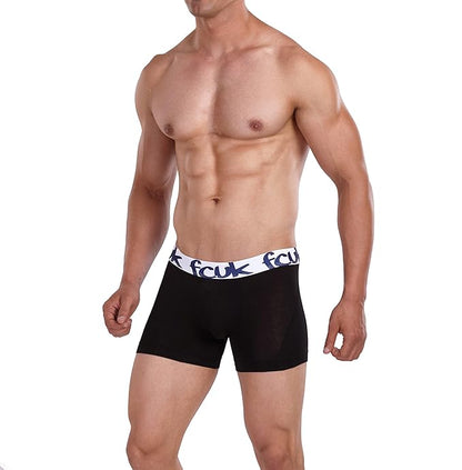 FCUK Mens Solid Trunks