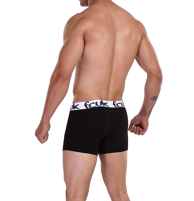 FCUK Mens Solid Trunks