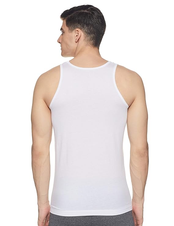 FCUK Mens Round Neck Solid Vest