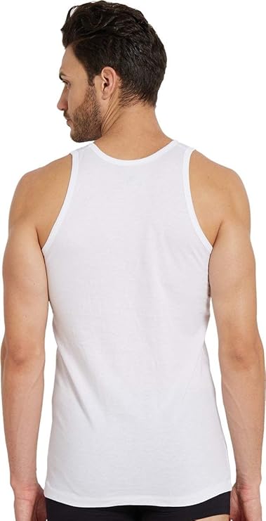 FCUK Mens Round Neck Solid Vest