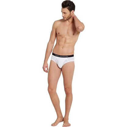 FCUK Mens Solid Briefs