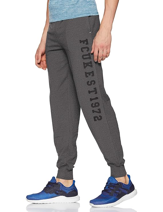 FCUK Mens 3 Pocket Slub Joggers