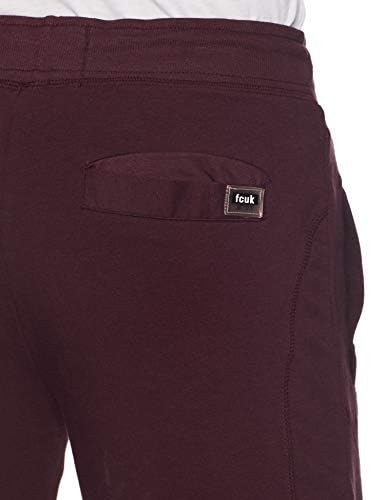 FCUK Mens Causal 3 Pockets Solid Shorts