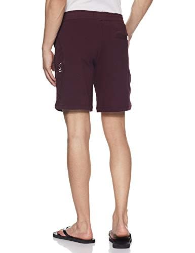 FCUK Mens Causal 3 Pockets Solid Shorts