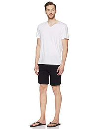 FCUK Mens Causal 3 Pockets Solid Shorts