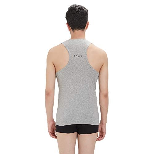 FCUK Men's Solid Vest