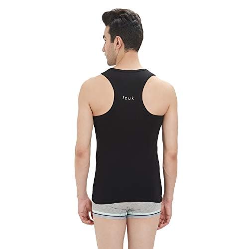 FCUK Men's Solid Vest