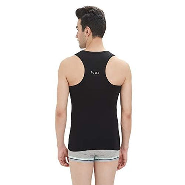 FCUK Men's Solid Vest