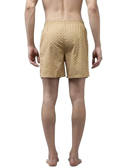 FCUK Mens Printed Pure Cotton Boxers