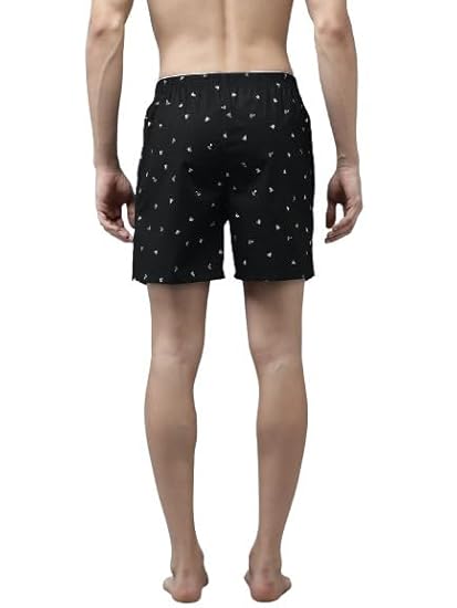 FCUK Mens Printed Pure Cotton Boxers