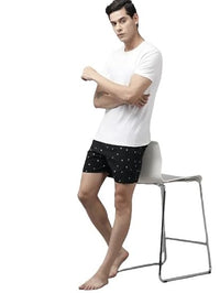 FCUK Mens Printed Pure Cotton Boxers