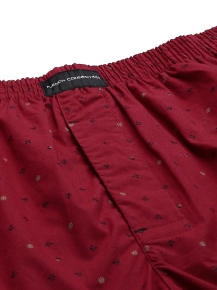 FCUK Mens Printed Pure Cotton Boxers