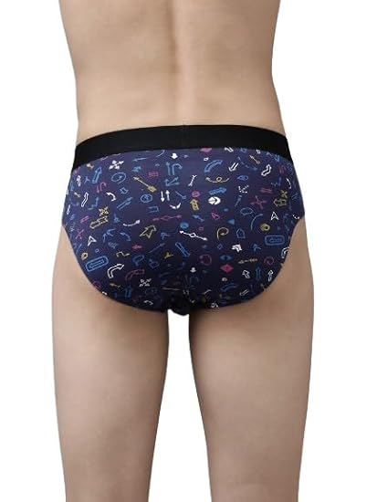 Fuck Mens Regular Fit Solid Cotton Brief Pack of 1