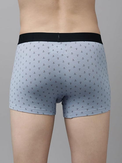 FCUK Mens Cotton Printed Trunk