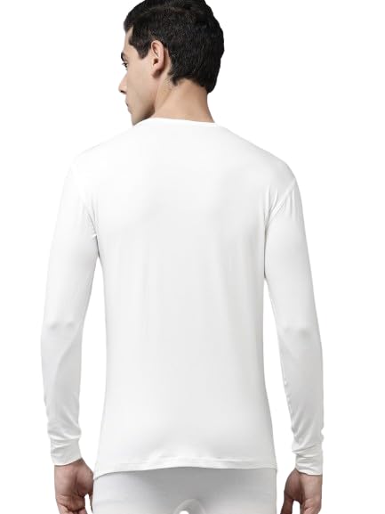 FCUK Men Solid Round Neck Full Sleeve Thermal Top