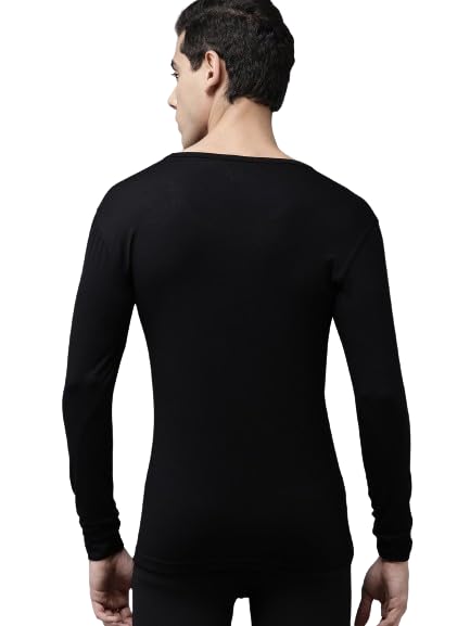 FCUK Men Solid Round Neck Full Sleeve Thermal Top