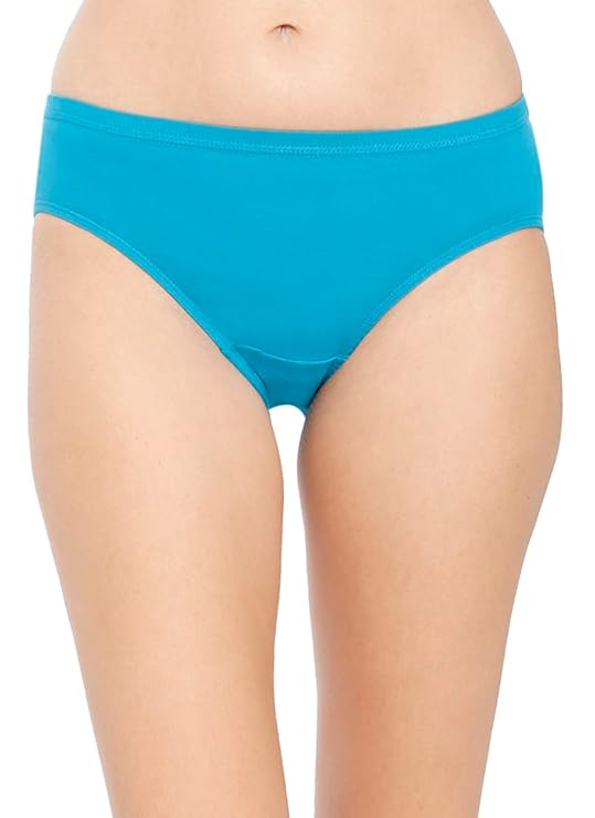 VIP Feelings Amelie Women's Cotton Inner Elastic Hipster Panty(Pack of 3)