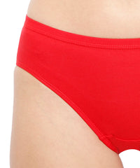 VIP Feelings Amelie Women's Cotton Inner Elastic Hipster Panty(Pack of 3)