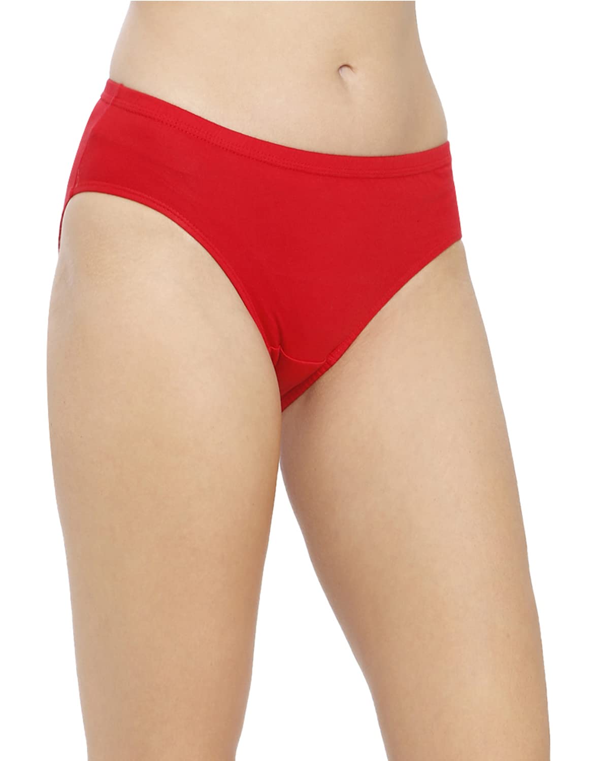 VIP Feelings Amelie Women's Cotton Inner Elastic Hipster Panty(Pack of 3)