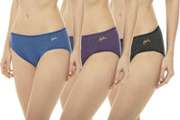 VIP Feelings Bella Women's Cotton Hipster Panty(Pack of 3)