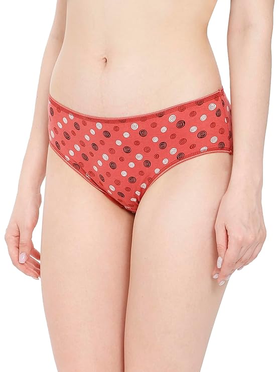 VIP Feelings Misty Women's Cotton Hipster Panty(Pack of 6)