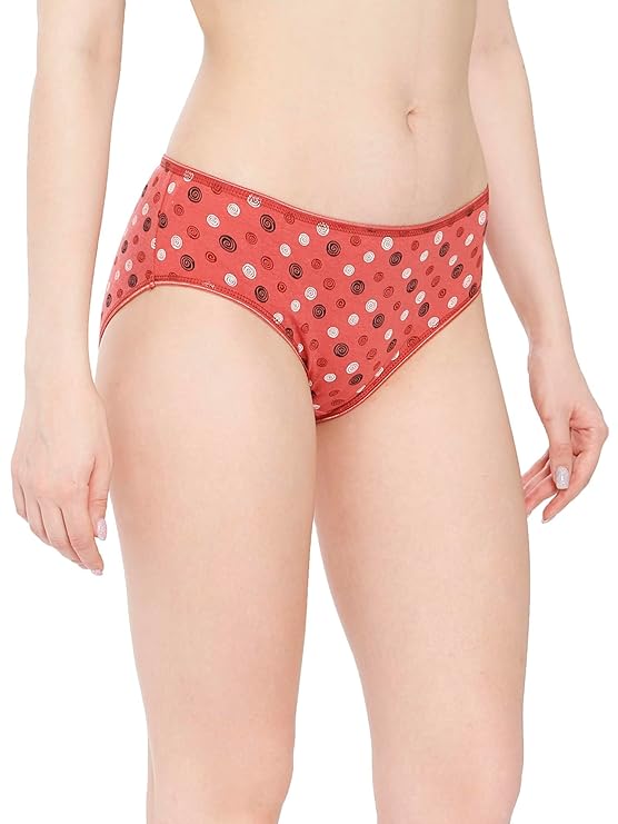 VIP Feelings Misty Women's Cotton Hipster Panty(Pack of 3)