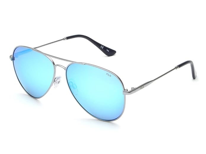 FILA 100% UV protected sunglasses for Men | Size- Large | Shape- Aviator | Model- SF9904K59579BSG