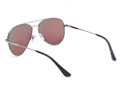 FILA 100% UV protected sunglasses for Men | Size- Large | Shape- Aviator | Model- SF9904K59579BSG