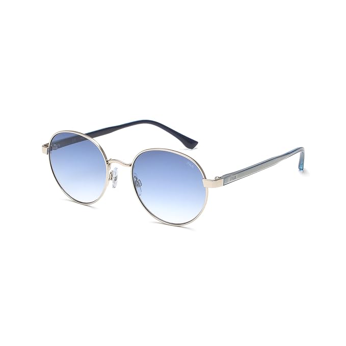 FILA 100% UV protected sunglasses for Unisex | Size- Medium | Shape- Round | Model- SFI232K52579XSG