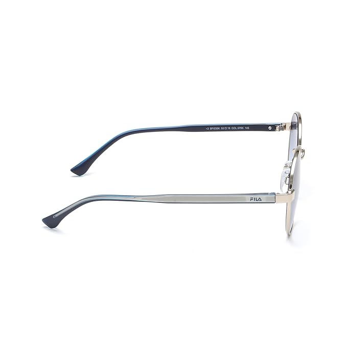 FILA 100% UV protected sunglasses for Unisex | Size- Medium | Shape- Round | Model- SFI232K52579XSG