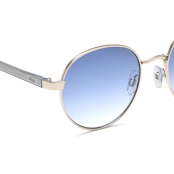 FILA 100% UV protected sunglasses for Unisex | Size- Medium | Shape- Round | Model- SFI232K52579XSG