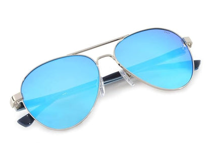 FILA 100% UV protected sunglasses for Men | Size- Large | Shape- Aviator | Model- SFI354K58579BSG