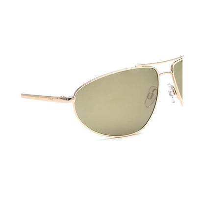 FILA Uv Protected Sunglasses For Men | Size- Large | Shape- Oval | Model- Sfi355K62594Gsg, Golden