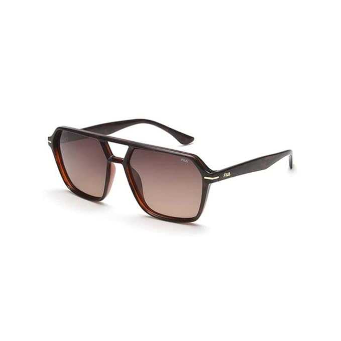 FILA 100% UV protected sunglasses for Men | Size- Large | Shape- Square | Model- SFI362K57722PSG