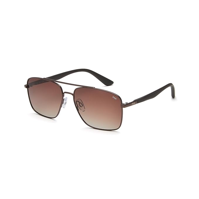 FILA 100% UV protected sunglasses for Men | Size- Large | Shape- Square | Model- SFI505K61306SG