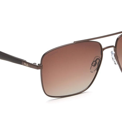 FILA 100% UV protected sunglasses for Men | Size- Large | Shape- Square | Model- SFI505K61306SG