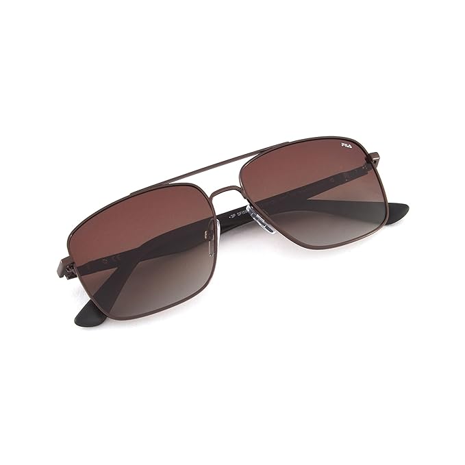 FILA 100% UV protected sunglasses for Men | Size- Large | Shape- Square | Model- SFI505K61306SG