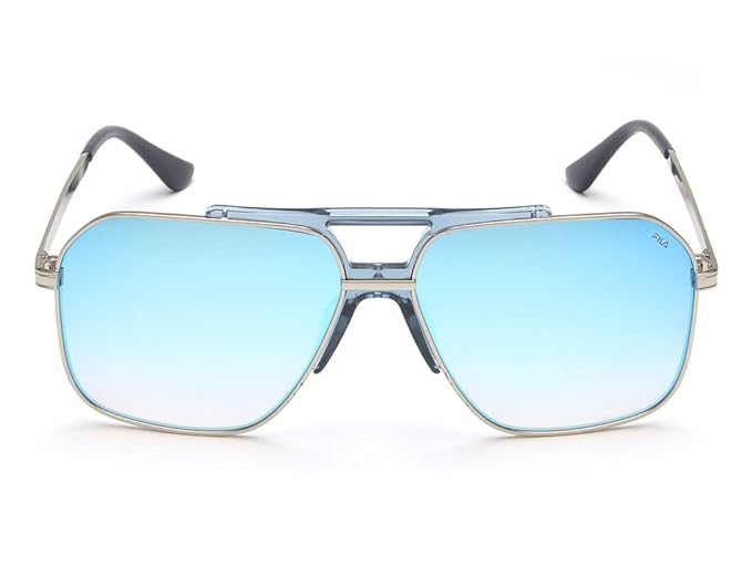 FILA 100% UV protected sunglasses for Men | Size- Large | Shape- Square | Model- SFI506K59579BSG