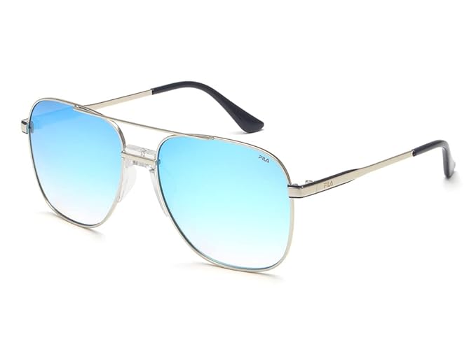 FILA 100% UV protected sunglasses for Men | Size- Large | Shape- Square | Model- SFI507K58579BSG