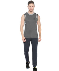 Genx Men's Solid Regular Fit T-Shirt