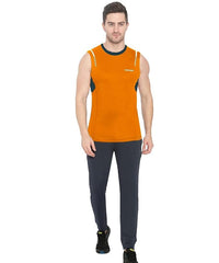 Genx Men's Solid Regular Fit T-Shirt