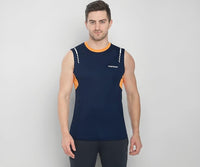 Genx Men's Solid Regular Fit T-Shirt