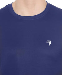 Genx Men's Solid Regular Fit T-Shirt