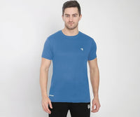 Genx Men's Solid Regular Fit T-Shirt
