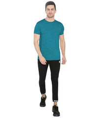 Genx Men's Solid Regular Fit T-Shirt